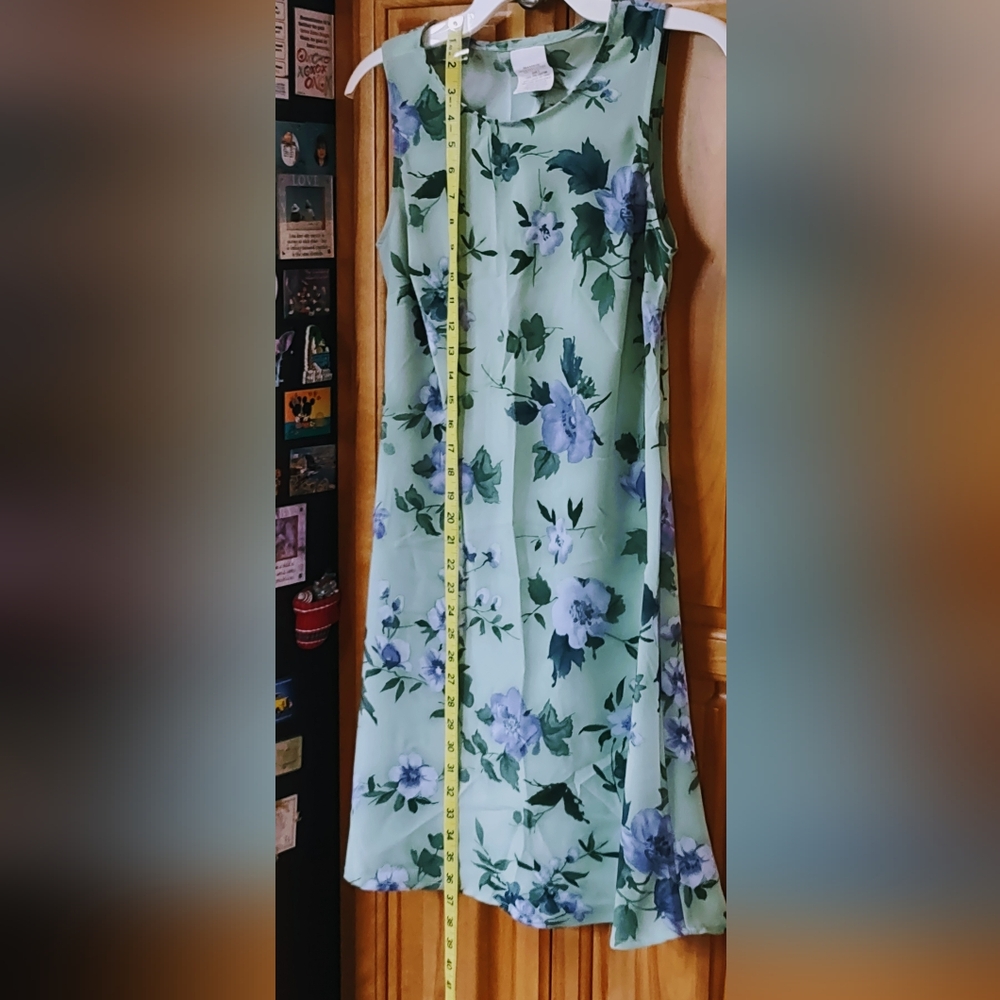 Beautiful. Sun dress sz.8 sage & lavender in color